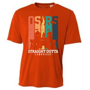 Straight Outta Lumbridge Gift Cooling Performance Crew T-Shirt