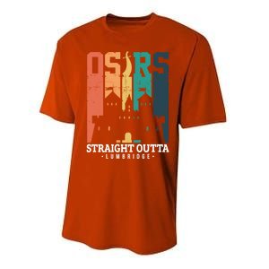 Straight Outta Lumbridge Gift Performance Sprint T-Shirt