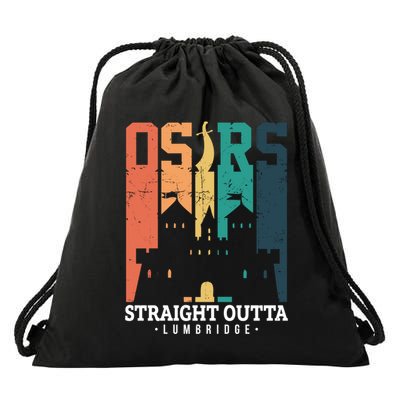 Straight Outta Lumbridge Gift Drawstring Bag