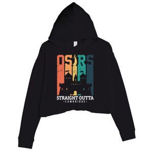 Straight Outta Lumbridge Gift Crop Fleece Hoodie