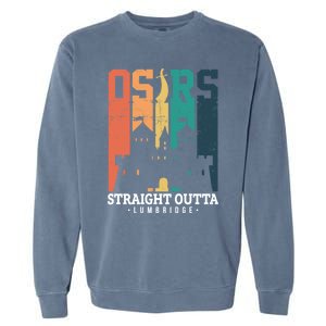 Straight Outta Lumbridge Gift Garment-Dyed Sweatshirt