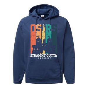 Straight Outta Lumbridge Gift Performance Fleece Hoodie