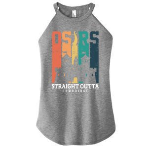 Straight Outta Lumbridge Gift Women's Perfect Tri Rocker Tank