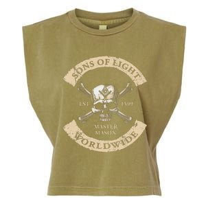 Sons Of Light Worldwide Freemasons Garment-Dyed Women's Muscle Tee