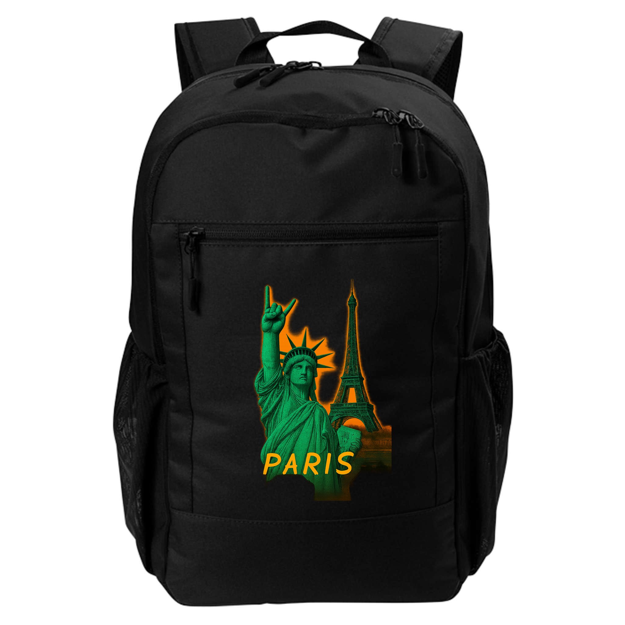 Statue Of Liberty Peace Sign Backpack