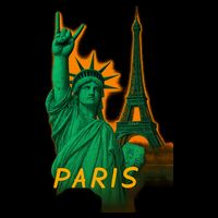 Statue Of Liberty Peace Sign 16 in Basic Backpack