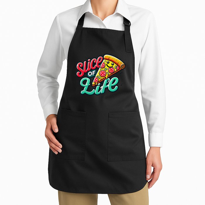 Slice Of Life Cartoon Pizza Apron