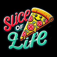 Slice Of Life Cartoon Pizza Apron
