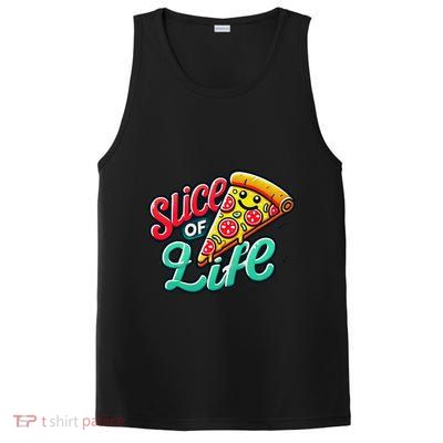 Slice Of Life Cartoon Pizza PosiCharge Competitor Tank
