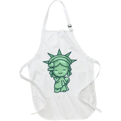 Statue Of Liberty Cute Nyc New York City Manhattan Apron