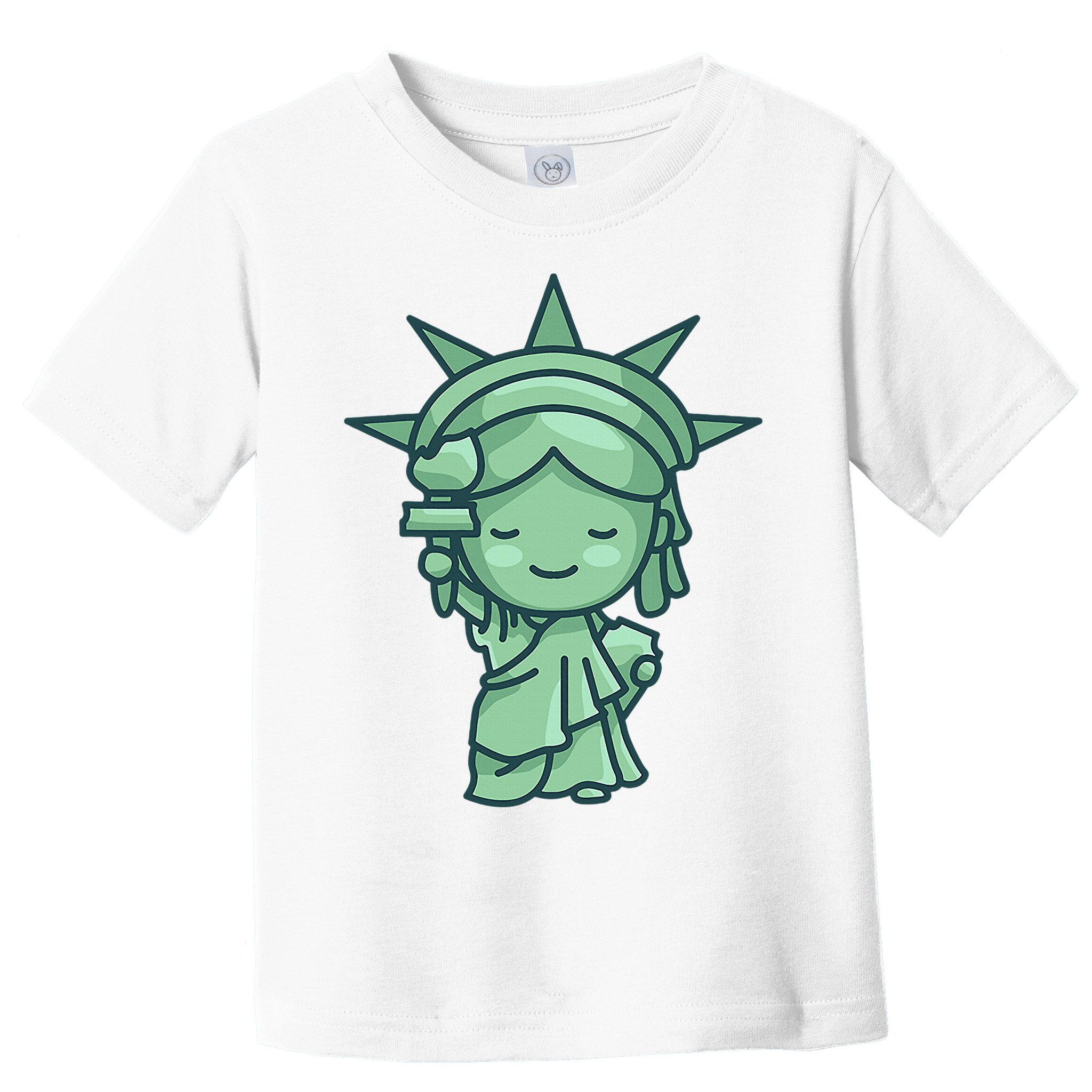 Statue Of Liberty Cute Nyc New York City Manhattan Toddler T-Shirt