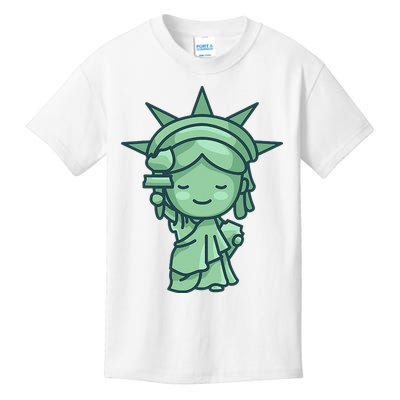 Statue Of Liberty Cute Nyc New York City Manhattan Kids T-Shirt