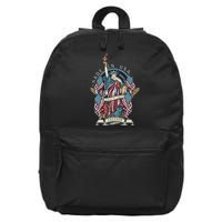 Statue Of Liberty New York Art 16 in Basic Backpack