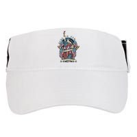 Statue Of Liberty New York Art Adult Drive Performance Visor