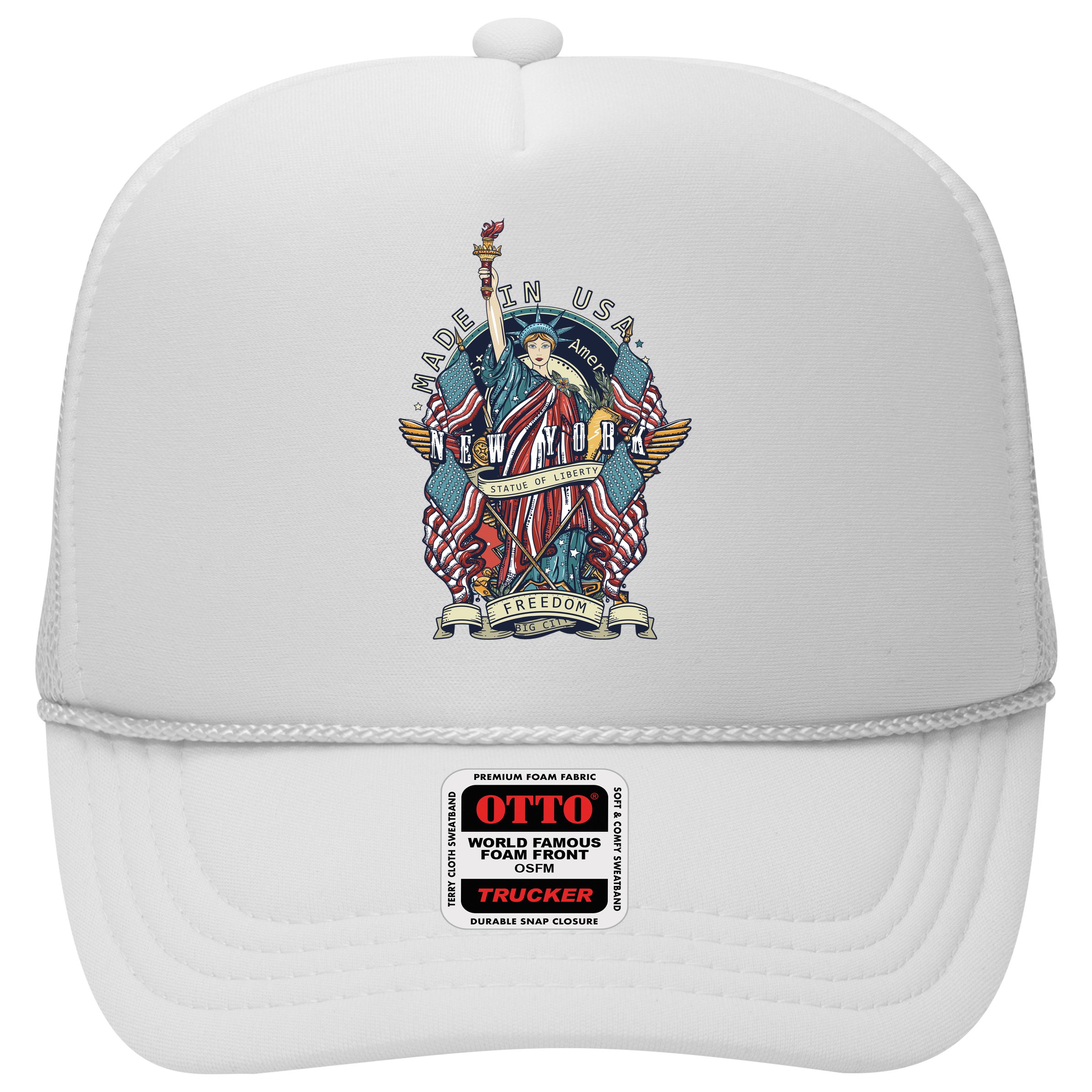 Statue Of Liberty New York Art Hat