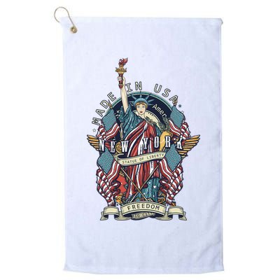 Statue Of Liberty New York Art Golf Towel