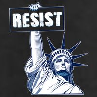 Statue of Liberty Resist Protest Fight Hat