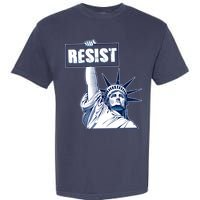 Statue of Liberty Resist Protest Fight Garment-Dyed Heavyweight T-Shirt