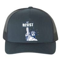 Statue of Liberty Resist Protest Fight Yupoong Adult 5-Panel Trucker Hat