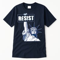 Statue of Liberty Resist Protest Fight Tall T-Shirt