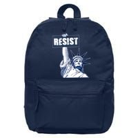 Statue of Liberty Resist Protest Fight 16 in Basic Backpack