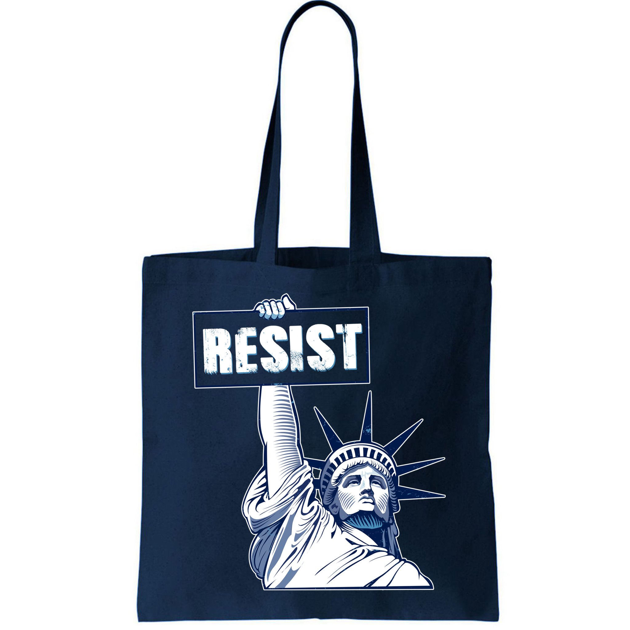 Statue of Liberty Resist Protest Fight Bag