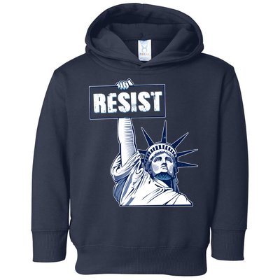 Statue of Liberty Resist Protest Fight Toddler Hoodie