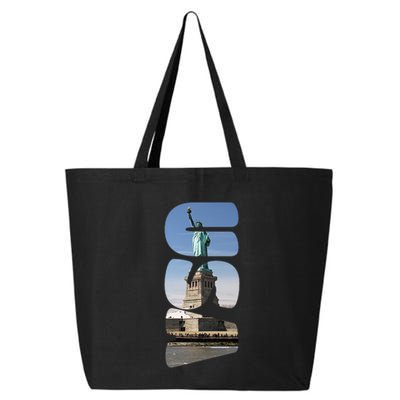 Statue Of Liberty Photograph Usa Letters Design Gift 25L Jumbo Tote