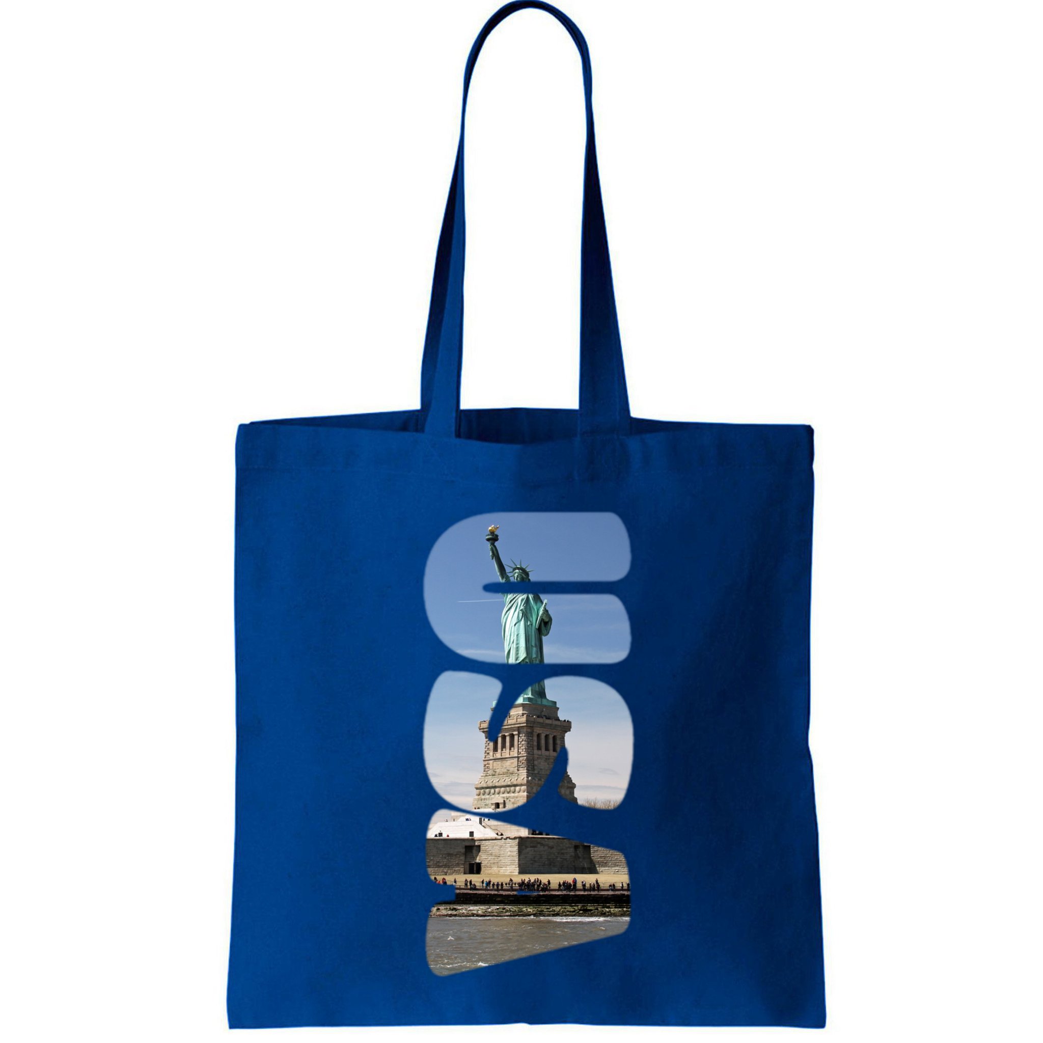 Statue Of Liberty Photograph Usa Letters Design Gift Bag
