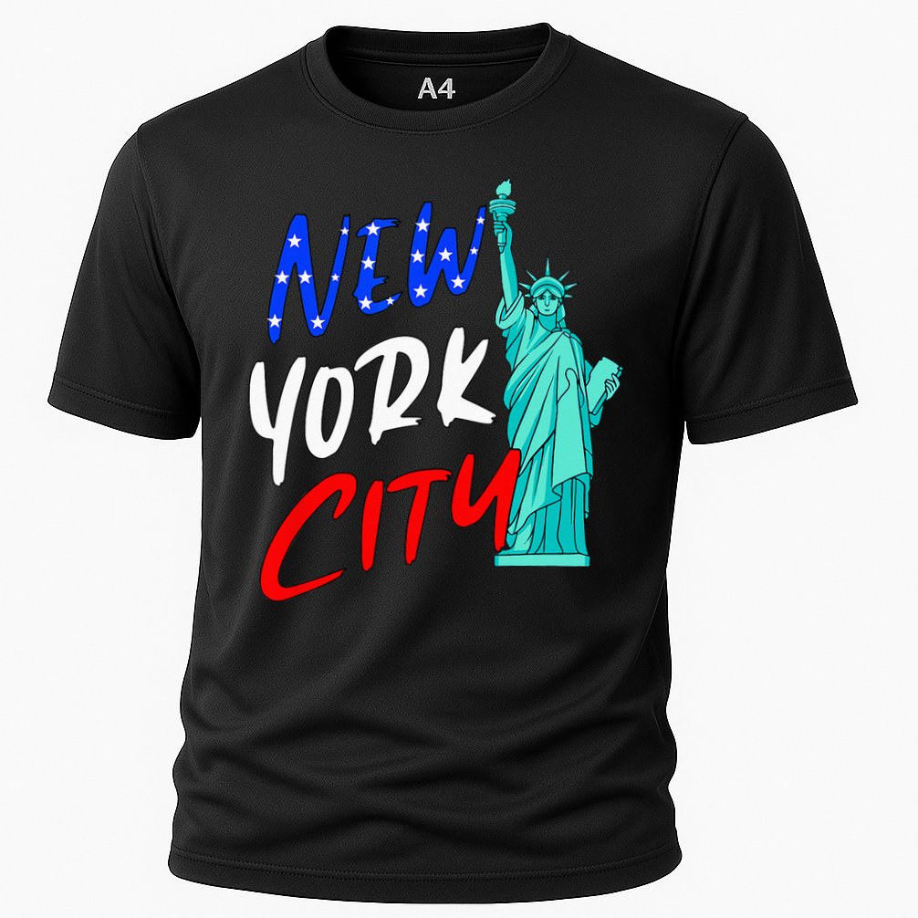 Statue Of Liberty New York City Souvenirs Cooling Performance Crew T-Shirt