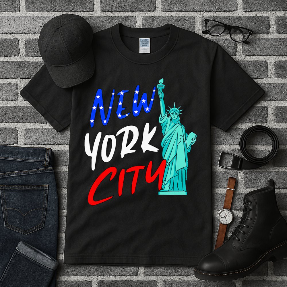 Statue Of Liberty New York City Souvenirs Tall T-Shirt