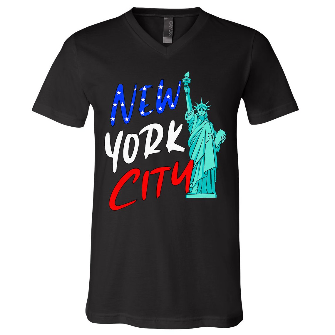 Statue Of Liberty New York City Souvenirs V-Neck T-Shirt