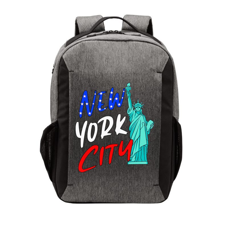 Statue Of Liberty New York City Souvenirs Vector Backpack