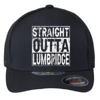 Straight Outta Lumbridge Funny Lumbridge Costume Flexfit Unipanel Trucker Cap