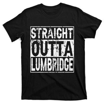 Straight Outta Lumbridge Funny Lumbridge Costume T-Shirt