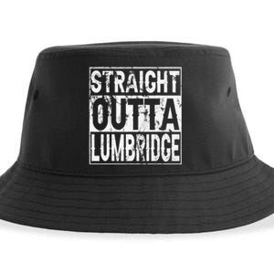 Straight Outta Lumbridge Funny Lumbridge Costume Sustainable Bucket Hat