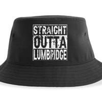 Straight Outta Lumbridge Funny Lumbridge Costume Sustainable Bucket Hat