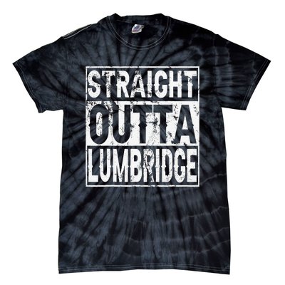 Straight Outta Lumbridge Funny Lumbridge Costume Tie-Dye T-Shirt