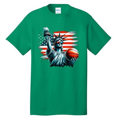 Statue Of Liberty Independence Day 4th Of July Tall T-Shirt