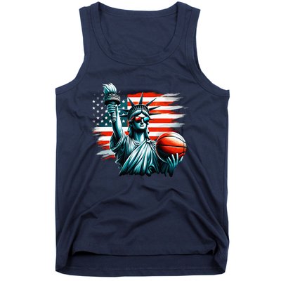 Statue Of Liberty Independence Day 4th Of July Tank Top