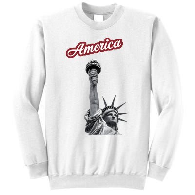 Statue Of Liberty Beer Holde Sweatshirt