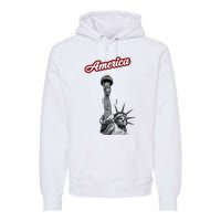 Statue Of Liberty Beer Holde Premium Hoodie