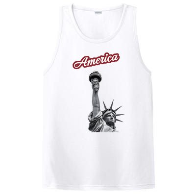 Statue Of Liberty Beer Holde PosiCharge Competitor Tank