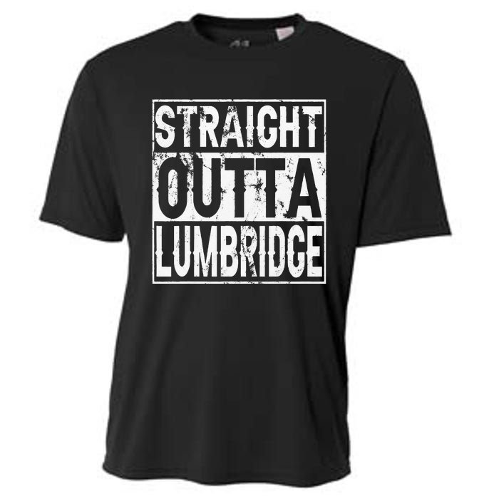 Straight Outta Lumbridge Funny Lumbridge Costume Cooling Performance Crew T-Shirt