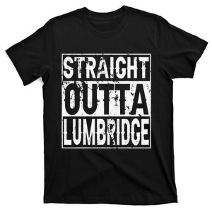 Straight Outta Lumbridge Funny Lumbridge Costume T-Shirt