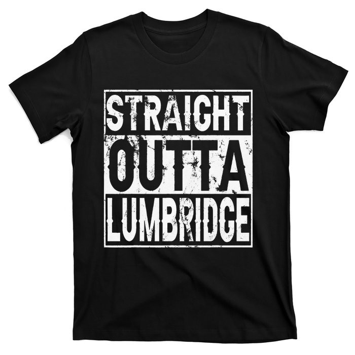 Straight Outta Lumbridge Funny Lumbridge Costume T-Shirt