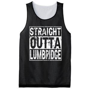 Straight Outta Lumbridge Funny Lumbridge Costume Mesh Reversible Basketball Jersey Tank