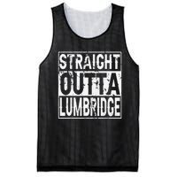 Straight Outta Lumbridge Funny Lumbridge Costume Mesh Reversible Basketball Jersey Tank