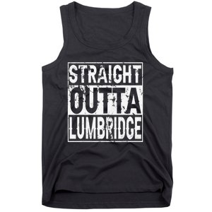 Straight Outta Lumbridge Funny Lumbridge Costume Tank Top