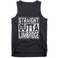 Straight Outta Lumbridge Funny Lumbridge Costume Tank Top